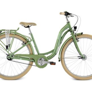 Puky - Skyride 26-7 - Børnecykel fra 10 år - Retro grøn