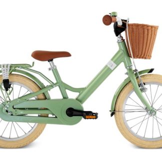 Puky - Youke Classic 16 - Børnecykel fra 4 år - Retro grøn