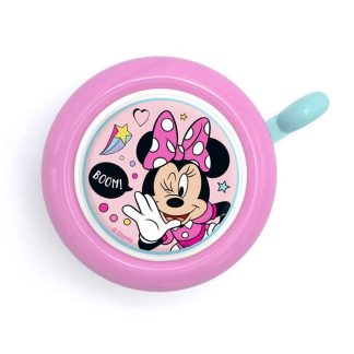 Seven - Minnie Mouse - Ringeklokke til børnecykel - Pink - Str. Ø55mm