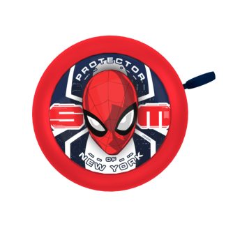 Seven - Spiderman - Ringeklokke til børnecykel - Rød - Str. Ø55mm