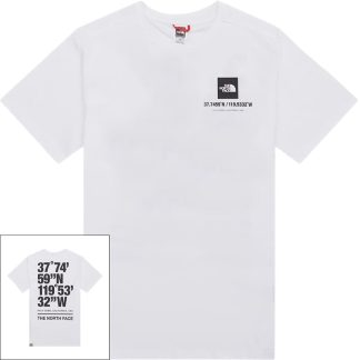 The North Face Coordinates S/s Tee Hvid