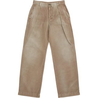 Wood Wood Fraser Pleated Chinos Sand